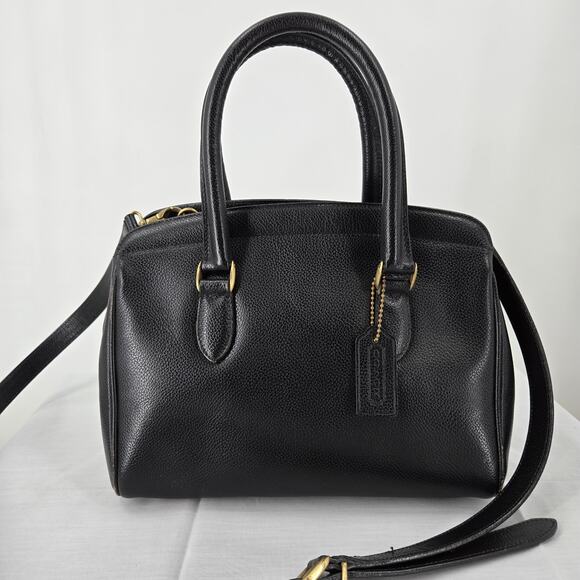 Coach Handbags - Vintage Coach Sutton Leather Satchel 4410 Made in Italy